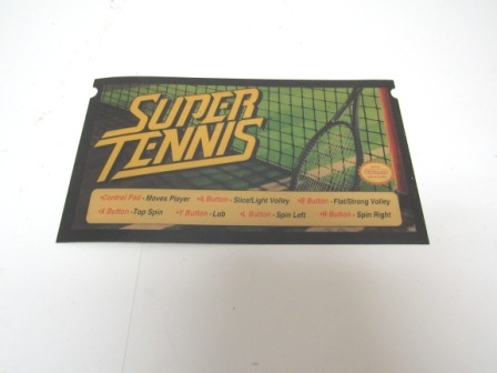 Super Tennis (Nintendo Super System) (Mini Marquee) $11.99